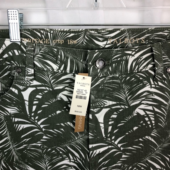 NWT Talbots Heritage Crop pant - Picture 4 of 6